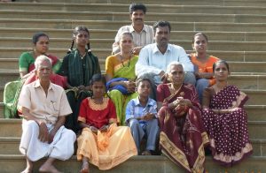 Tamil multigenerational family