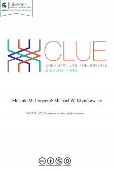 CLUE: Chemistry, Life, the Universe and Everything book cover