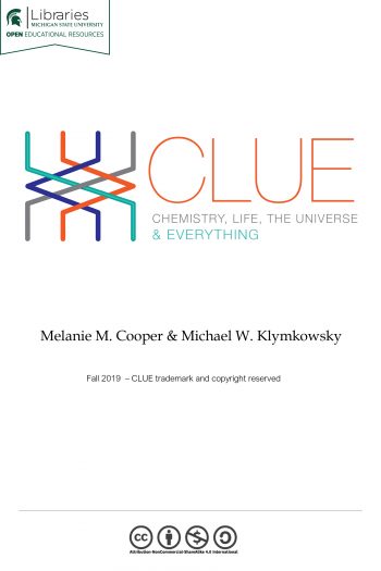 Cover image for CLUE: Chemistry, Life, the Universe and Everything