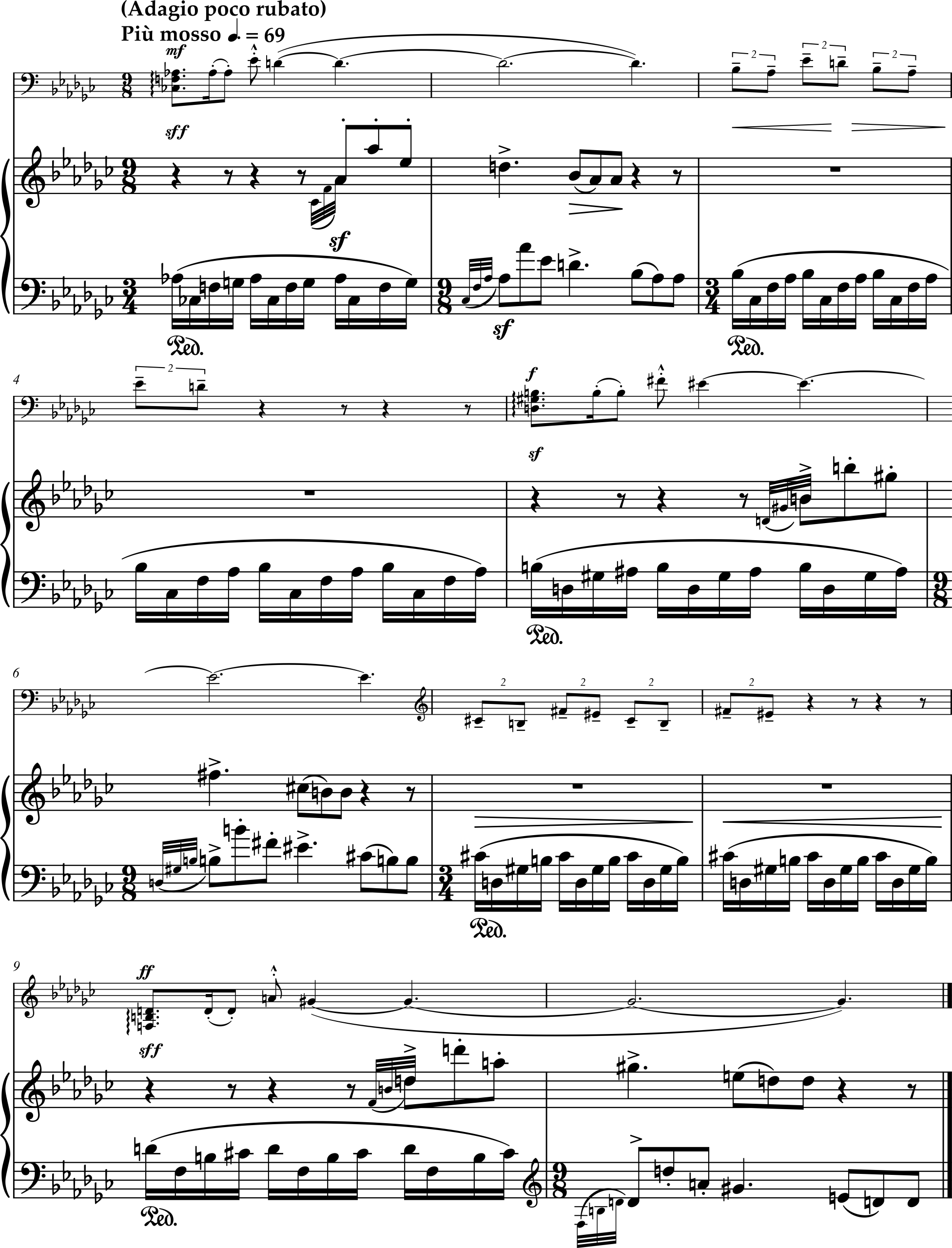 Measures 54–63. Public domain.