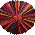 A multicolored rug