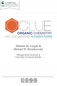 OCLUE: Organic Chemistry, Life, the Universe &amp; Everything book cover