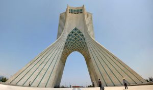Azadi Tower in Tehran, Iran