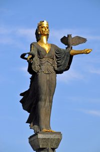 saint sofia statue