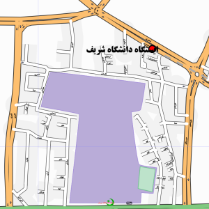 Sharif university map